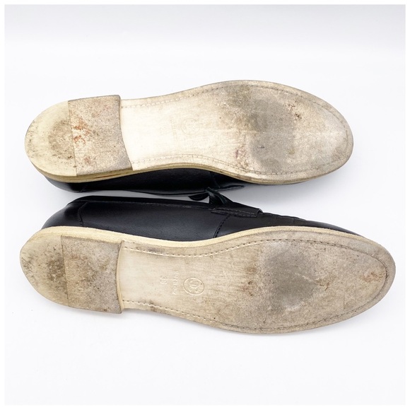 Chanel Interlocking CC Logo Loafers Size 36 - Picture 7 of 14